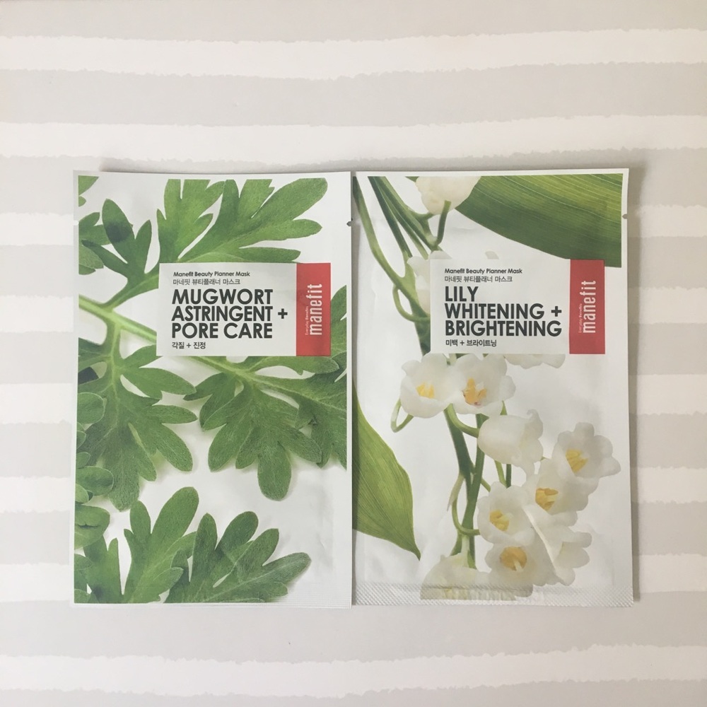 Set of 2 sheet masks
